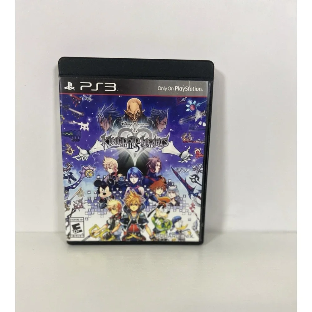 Kingdom Hearts HD 2.5 ReMIX (Sony PS3, 2014) –‎ Disc Only – Tested & Working
